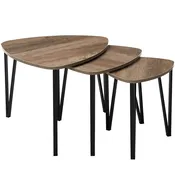 Set of 3 Nesting Coffee End Tables