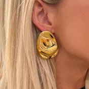 Aurora Gold Drop Earrings