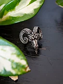 Baphomet Pewter Ring