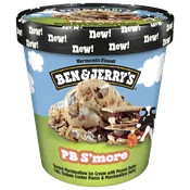 Ben Jerrys - Peanut Butter Smores Ice Cream (16 Oz)