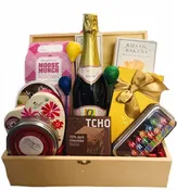Birthday Celebrations with Chocolate and Wine Gift Basket | Delivery Available