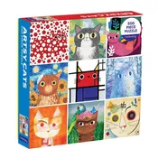 Artsy Cats - 500 Piece Family Puzzle