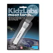 4M KidzLabs Moon Torch - Portable Projecting Toy Flashlight