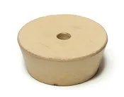 #10 Drilled Rubber Stopper Bung