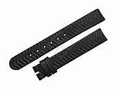 Replacement Black Wave Style Band for Ebel Sport Classic Mini