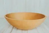 17" Maple Bowl w/ Bee's Oil Finish