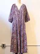 Summer Cotton Dress with Optional Ribbon Tie — ANNA