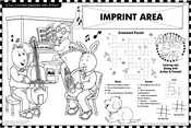 Arthur™ Imprint Coloring Placemat 2