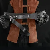 Leather High Seas Pirate Handmade Sword Belt