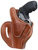 1791 Gunleather RVHX2SCBRR RVHX-2S  OWB Size 02S Classic Brown Leather Fits Up to 3″ Barrel, K/L-Frame, Belt Slide Right Hand