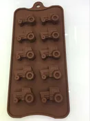 Silicone Tractor Candy Mold