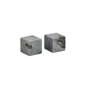 Grey Marble Cube Salt & Pepper