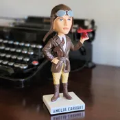 Amelia Earhart Bobblehead