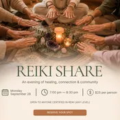 Reiki Share with Elena – September 28, 2026 — New Earth Healing Gifts & Services