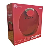 BICONIC BLUETOOTH PORTABLE SPEAKER RED