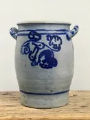 Westerwald Blue &amp; Cream Crock — West End Collective