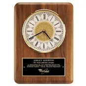11″ x 15″ – Solid Brass Diamond-Spun Bezel with Glass Lens and Ivory Dial