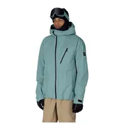 686 Men's Hydra Thermagraph Jacket – Limestone Colorblock / Pale Fern