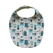ALAMEDA ALL-OVER PRINT BABY BIB