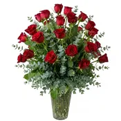 2 Dozen Radiant Roses Arrangement
