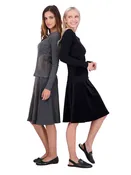 5 Stars Velour Ribbed Skirt