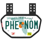 Phenom Elite Football Back Plate - Florida