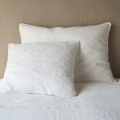 Adele Euro Sham - Winter White