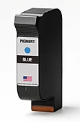 Blue Ink Cartridge – Remanufactured for Accufast, Buskro, Secap & Other Addressing/Mailing Inkjet Printers | Castle Ink