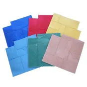 Ashler Notched Slate Concrete Stamp Set – 15 pc.