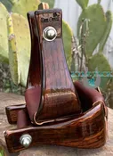 Don Orrell Petite 3″ Espresso Stirrups