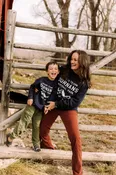 Old School Dornans Sweatshirt in Navy