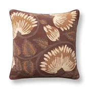 Folly Pillow 22x22 - Mahogany