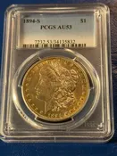 1894-S Morgan Silver Dollar PCGS AU53
