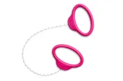 Curly Short Pink Mudwire