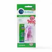 Baby Buddy Wipe-N-Brush - Pink