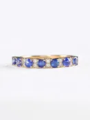 Blue Sapphire Band