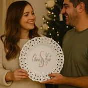 Personalized Round Platter