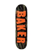 Baker Carozzi Brand Logo Tiger Stripe Twin Deck - 8.38"