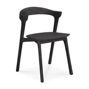 Bok Outdoor Dining Chair - Teak Black