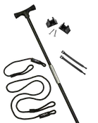 2 Piece 12.5' Stick It Anchor Pin with Tube Connector and Lanyard System