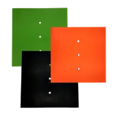 Mini Tee Mat – Green, Black, and Black Light Orange