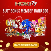 HOKI77: Daftar Slot Gacor Hari Ini Bonus Member Baru 200 Di Awal