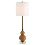 Uttermost 30431-1 Sienna Caramel Glass Buffet Lamp