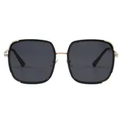 Amalfi Oversized Square Sunglasses (Prescription)