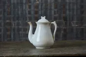 English Earthenware Coffee Pot — Maison Bergogne