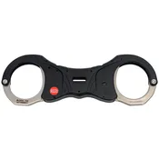 ASP 2-Pawl Transport Rigid Ultra Plus Handcuffs with Steel Swinging Bows 46050