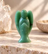 Green Aventurine Crystal Angel