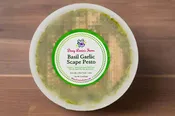 Basil Garlic Scape Pesto