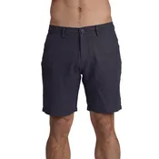 100% Linen Slim Fit Shorts - Navy