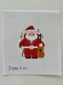 Elvis Santa with Guitar